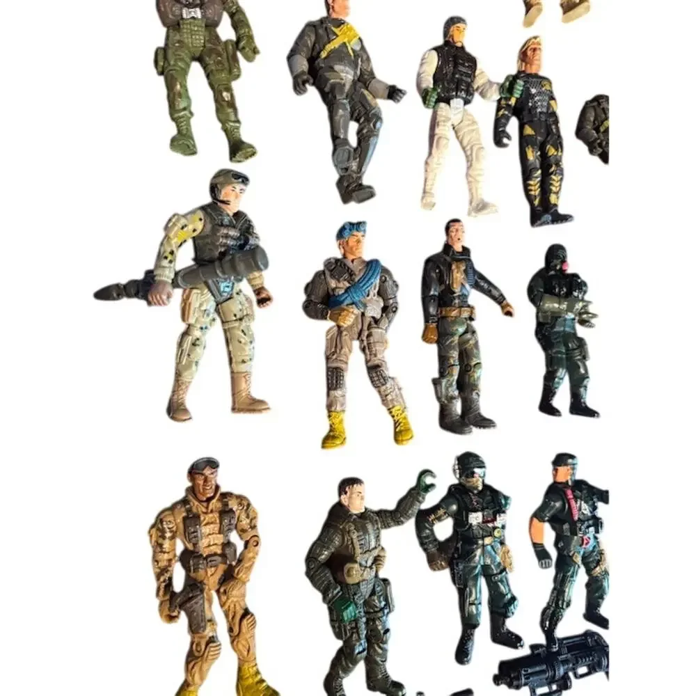 GI Joe Corps Elite Lanyard Action Figures Military and Adventure 50 plus toys